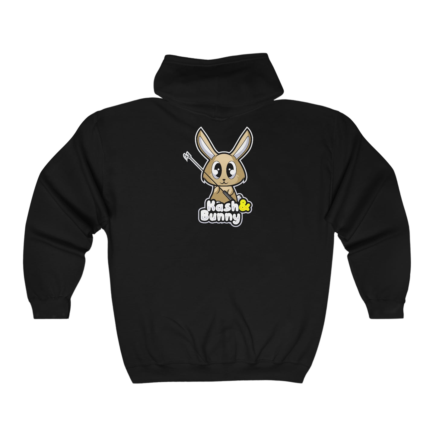 K&B Unisex Heavy Blend™ Full Zip Hooded Sweatshirt
